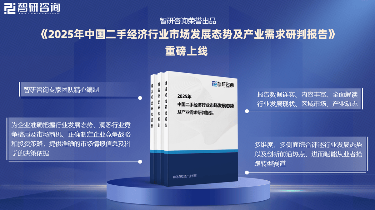 状及市场竞争格局分析报告（智研咨询发布）麻将胡了试玩模拟器中国二手经济行业发展现(图3)